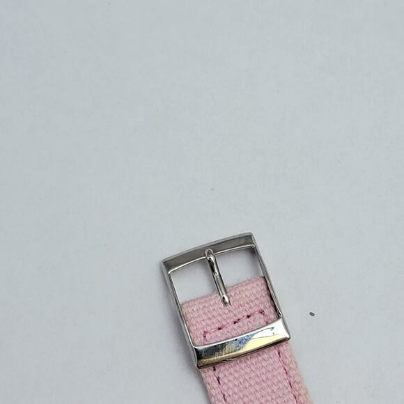 Vintage Watches Pierre Cardin Quartz Watch with Pink Strap & Silver Case - Picture 2 of 10